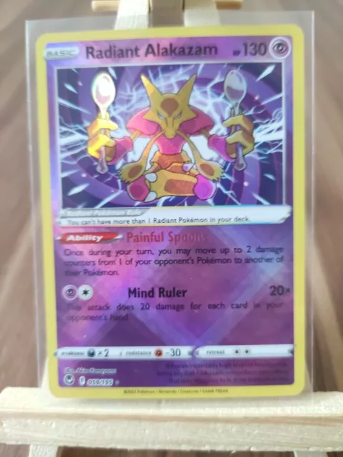 Radiant Alakazam 059/195 Pokemon Holo 2022 Silver Tempest