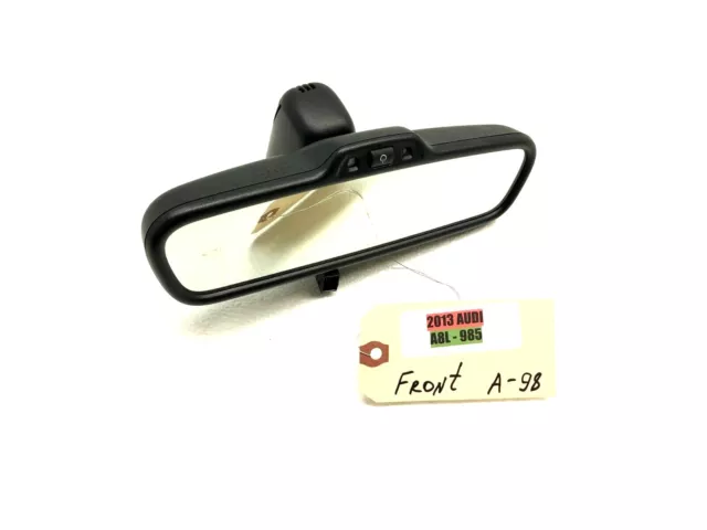 2008-2014 Audi A8L D4 Rear View Mirror Auto Dimming Oem