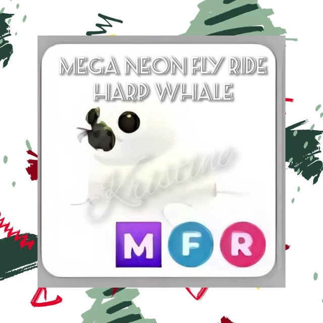 Adopt A Mega Neon Fly Ride Pet In Adopt Me! MFR/NFR/FR, Same Day Delivery