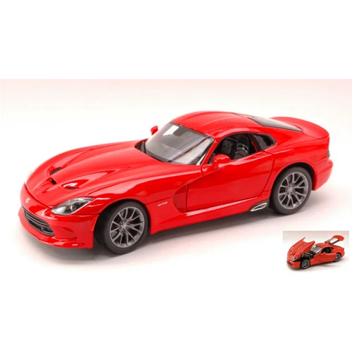 DODGE VIPER SRT GTS 2013 RED 1:18 Maisto Auto Stradali Die Cast Modellino