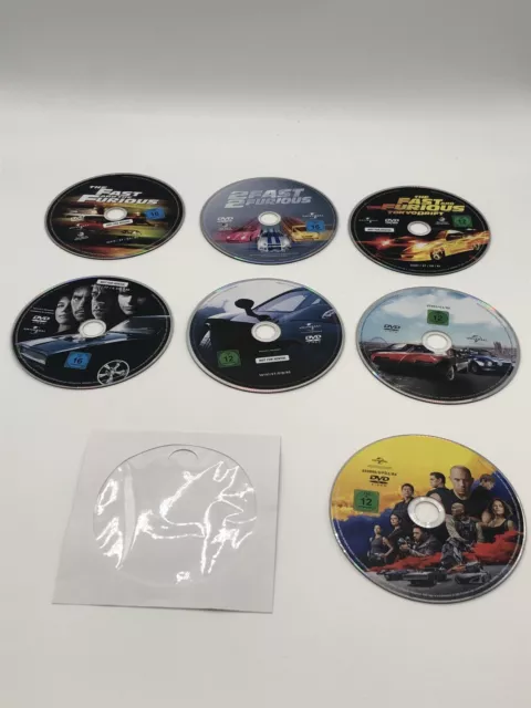 DVD Film The fast and the Furious,Filme 1 - 6, Film 9, Vin Diesel, Paul Walker