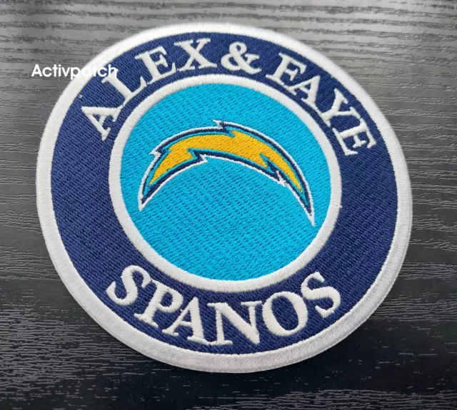 Los Angeles Chargers Helmet Logo Patch NFL Football Superbowl USA Sports Jersey