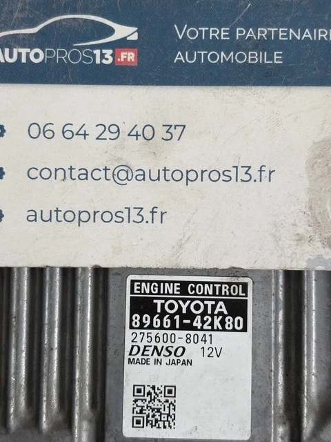 CALCULATEUR DE MOTEUR A Decoder Toyota Rav 4 2.5L Hybrid 89661-42K80 ...