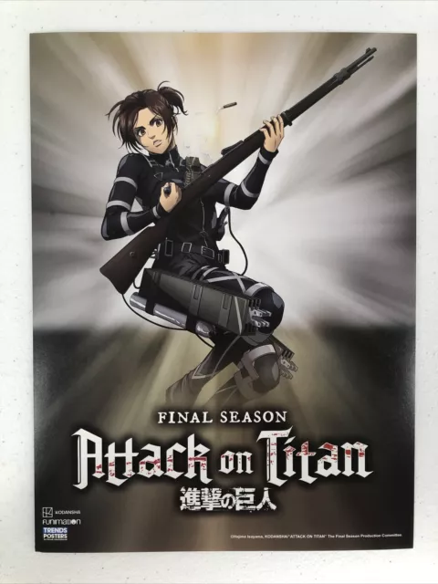 Attack on Titan Home Decor Anime Shingeki no Kyojin Cosplay Wall Scroll  Poster Fabric Painting Mikasa Ackerman 23.6 X 35.4 Inches-140