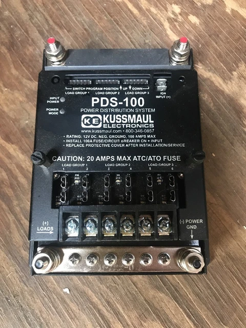 Kussmaul PDS-100 Power Distribution System 390-5711-0 Rev 000 NEW