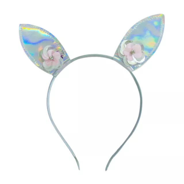 M Child Bunny Ears Hairbands Rabbit Headdress Wedding Headband