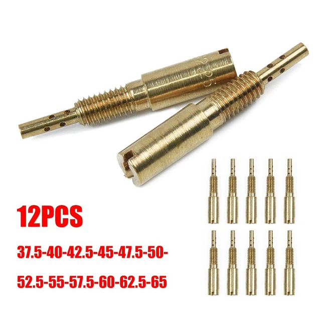 Insuperabili 12 pz. getti Mikuni Carb VM28/486 per reazione gas costante