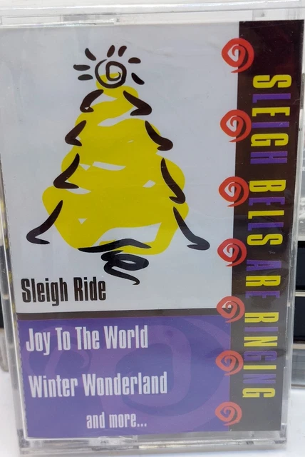Sleigh Bells Are Ringing cassette Tape Sealed 1995 Christmas Music