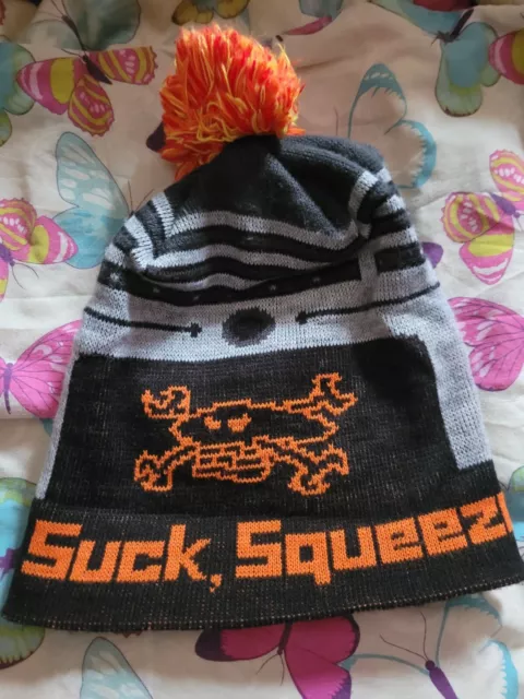 BNWT RARE Guy Martin Head Gasket Bobble Hat - Suck  Squeeze Bang Blow