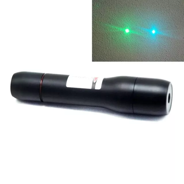 488nm 520nm Blue/Green Focusable Dot Laser Module Nice Bright with Box