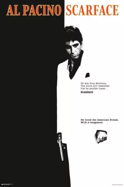 SCARFACE ONE SHEET MOVIE POSTER (61x91cm) PICTURE PRINT ART