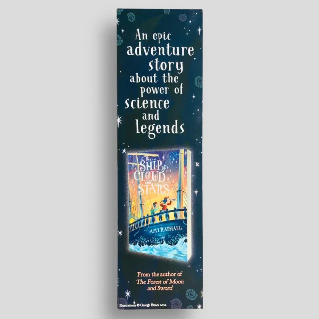 The Ship Of Clouds & Stars Collectible PROMOTIONAL BOOKMARK -not the book