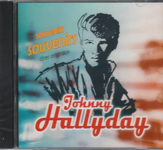 Johnny Hallyday, Souvenirs Souvenirs, Cd 10 Titres, Neuf Sous Blister