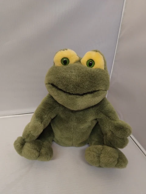 Toy R Us Only TOYS R US Animal Alley Frog Plush hand puppet ️CHARITY £3.99 - PicClick UK