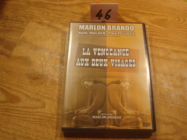 DVD : LA VENGEANCE AUX DEUX 2 VISAGES : Marlon BRANDO - Western / Comme Neuf