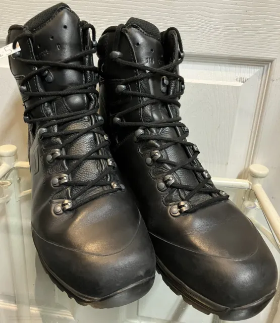 Haix Commander GTX German Army Issue Black Combat Boots Size 11.5 UK HXC211.5