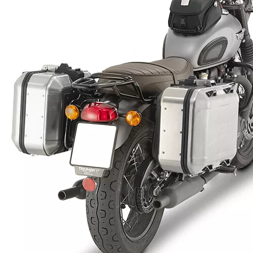 PL6410 GIVI Portaequipaje Lateral Monokey para Triumph Bonneville T120 2020 2021