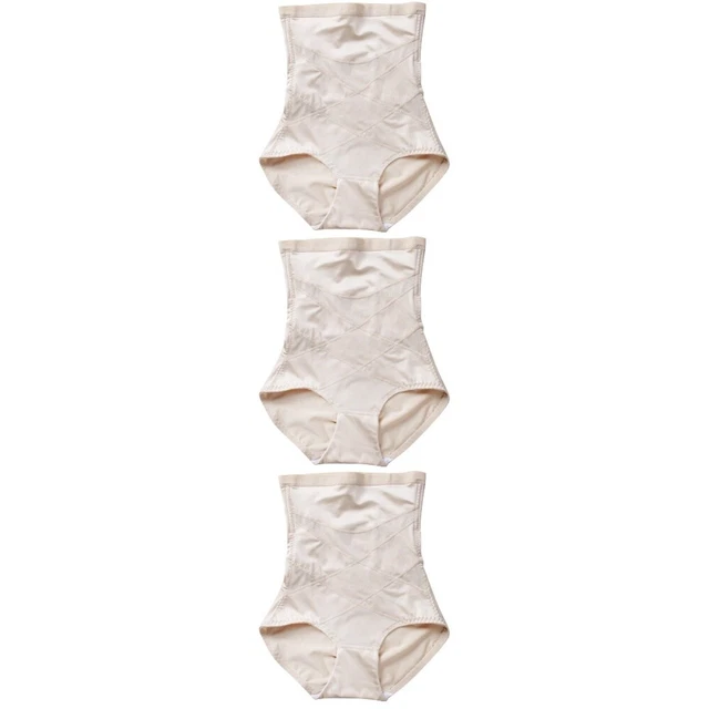 SET OF 3 Shaping Underwear Tummy Control Panties Butt Lifter Women's £