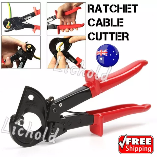 Ratchet Cable Cutter Cut Up To 240mm2 Max Aluminum Copper Wire Cutting tools