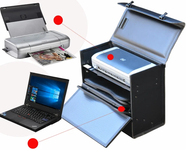 VALISE CUIR HAUT De Gamme Valise Pilote Cuir Pour Ordinateur Portable