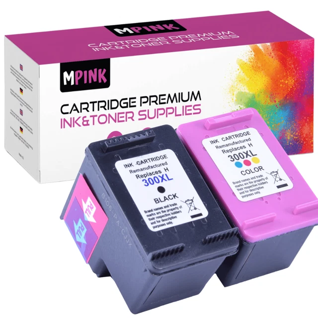 CARTUCCIA STAMPANTE per HP 300 XL DESKJET F2492 F4210 F4224 F4272 F4280 F4580