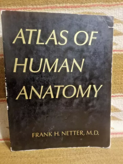 AMAZING ATLAS OF Human Anatomy 3rd Third Edition Frank Netter 1990