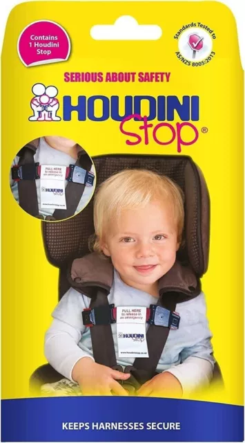 Lifestyle Parenting Houdini Stop Chest Strap Twin Pack | NEW AU