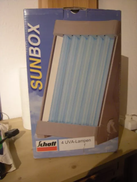 Original Schott Sun Box Typ 814 Gesichtsbräuner