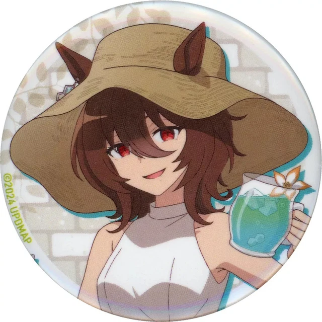 UMA MUSUME PRETTY Derby Agnes Tachyon Movie Trading Badge Door