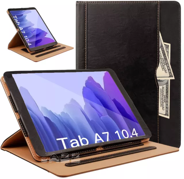 Original Leder Ständer Smart Case für Samsung Galaxy Tab A7 10,4" S6 Lite A 10.1