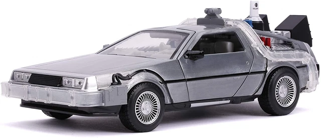 Retour vers le Futur DeLorean Time Machine Frost 1/32 métal ... Véhicule