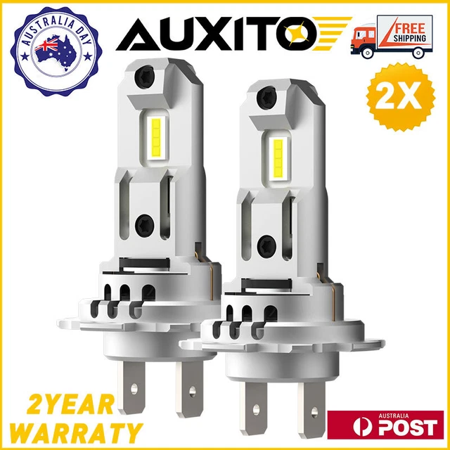 Replacing halogen headlight shop bulbs with led