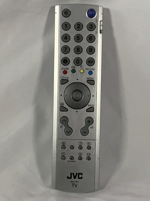 Telecomando Infrarossi Telecomando Originale JVC RM-C3338 Usato - Per TV JVC LT-43C700, LT-43C898, LT-40C790 E Altri, Buono Stato Controllo Remoto JVC LT-43C700 Telecomando Infrarossi Telecomando Originale JVC RM-C3338 Usato - Per TV JVC LT-43C700, LT-43C898, LT-40C790 E Altri, Buono Stato Controllo Remoto JVC LT-43C700