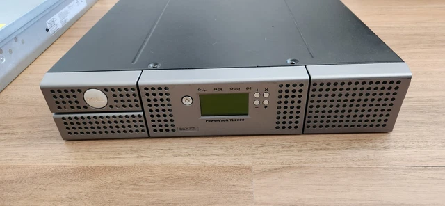 Dell TL2000 Tape Library - Includes rails, no Drives