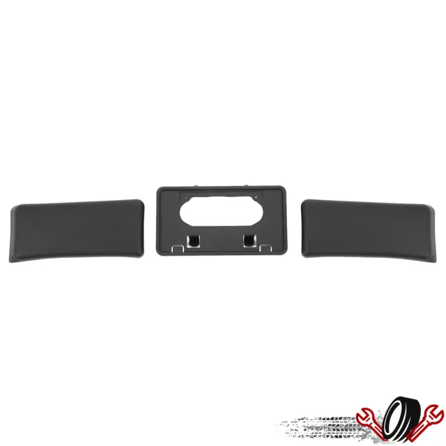 Front Bumper Tow Hook License Plate Mount Kit For Ford Mustang