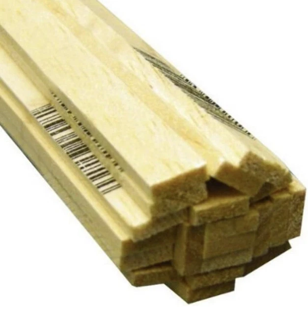 Midwest Products 6048 Micro-Cut Quality Balsa 36”Strip Bundle, GarageBin Midwest Products 6048 Micro-Cut Quality Balsa 36”Strip Bundle, GarageBin