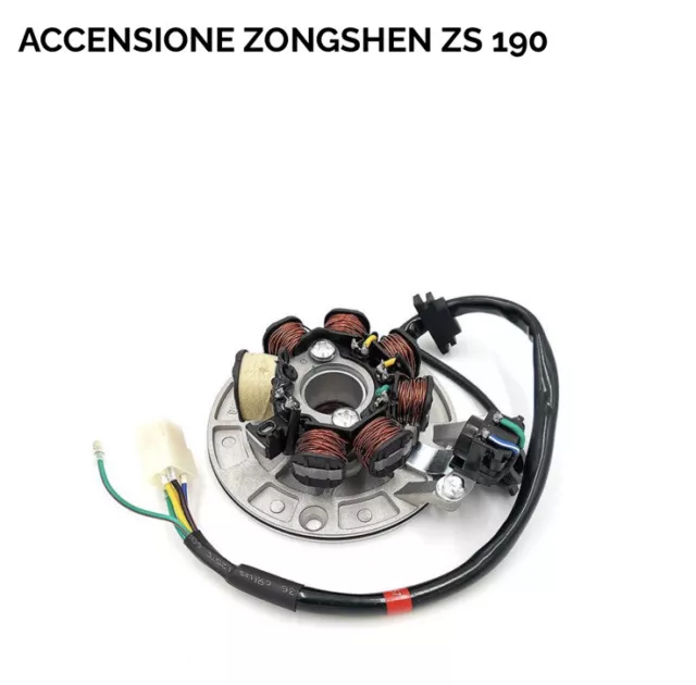 Accensione Magnete Statore 7 Poli Alta Qualità Quad Pit Bike 4T Motore Zs 190cc