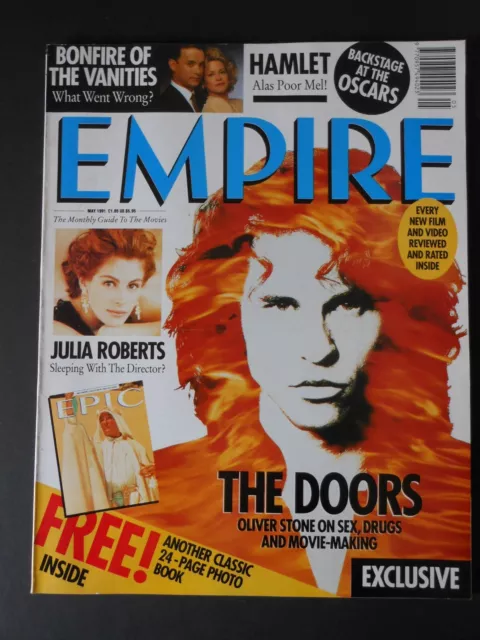 EMPIRE magazine MAY 1991 issue #23 Oliver Stone (The Doors) cover (2nd)