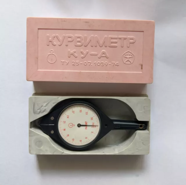 Curvimeter KY-A Soviet USSR Map Scale Opisometer Odometer