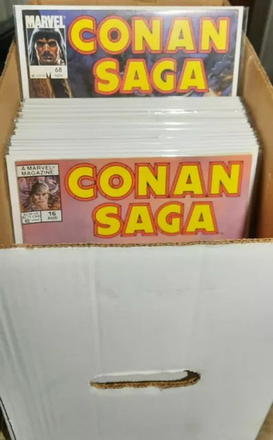 *You Pick* CONAN SAGA Marvel Comic Magazines (1987-1995) [Your Choice]