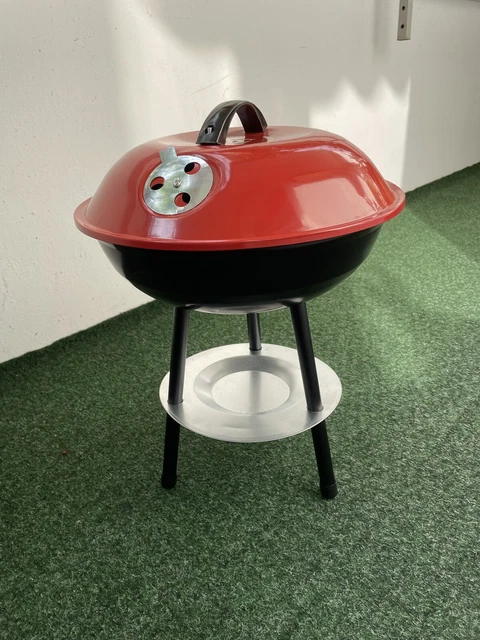 Kugelgrill Holzkohlegrill Standgrill Rundgrill Grill Durchmesser 34 cm