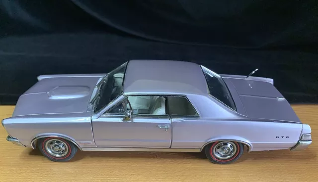 1994 Danbury Mint (1965) Pontiac GTO Iris Mist 1:24 Loose Diecast *Tire FAST DEL