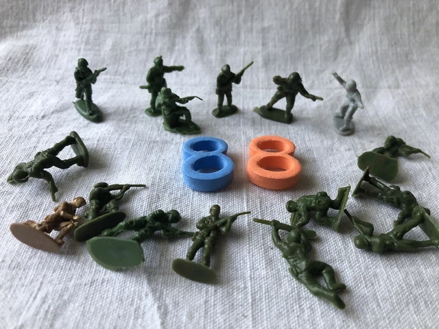 Figurines Soldats Airfix 1/72 - US GI's Infantry WW2 - 38 Pièces - Occasion Pour Maquettiste