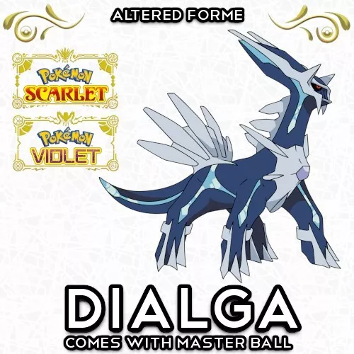 Shiny 6IV Palkia, Giratina, and Dialga in both forms Legendary Pokemon 6 PC  Bundle for Legends Arceus, Scarlet, and Violet in 2023