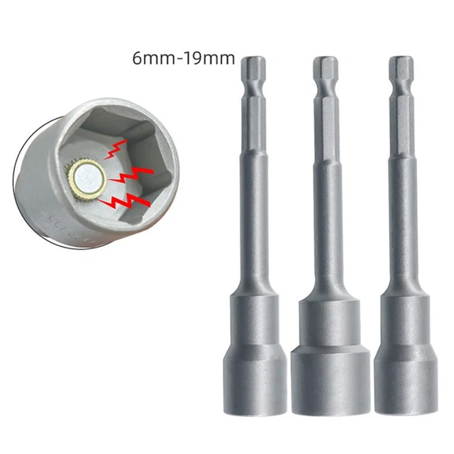 LANTRO JS Tourne écrou Flexible Tournevis à Tige à Tête Hexagonale Douille D'écrou De Tournevis Pour Colliers De Serrage Hexagonaux 7mm