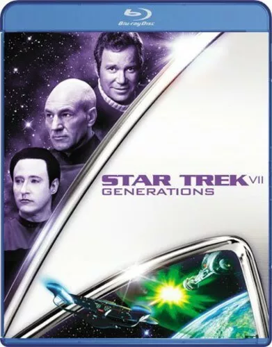 STAR TREK VII GENERATIONS Nuevo Blu-ray Sellado Patrick Stewart William Shatner