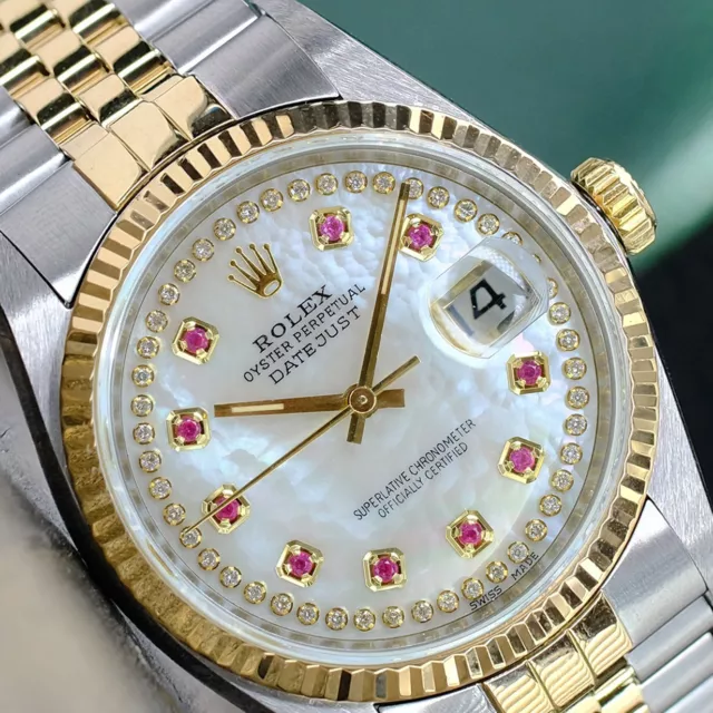 Rolex sales bianco uomo