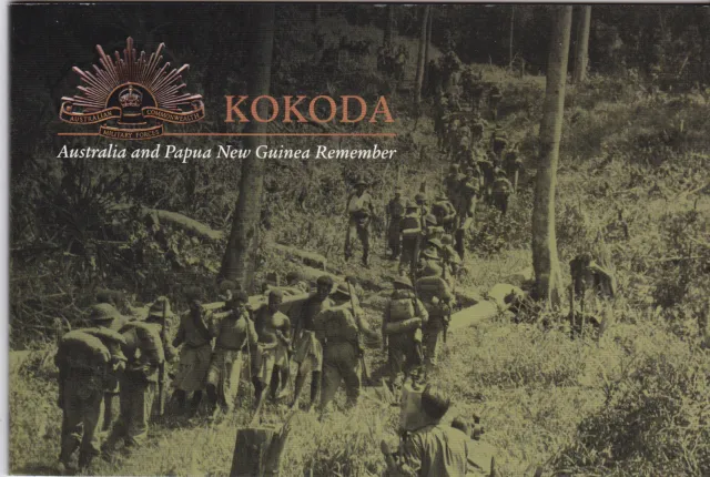 2010 KOKODA Joint Issue Papua New Guinea (SP182) - Prestige Booklet