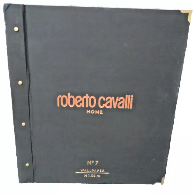 Roberto Cavalli Home Wallpaper Sample Book No. 7, H1,06m, 60 samples, Designer