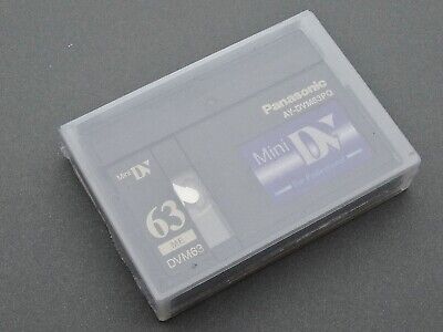 Nuevas cintas de video mini DVM-63 Panasonic DV (Paquete de 2) - especificaciones profesionales - publicación gratuita en el Reino Unido